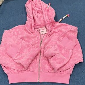 Barbie Vibrant Pink Hoodie and mini skirt set